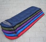 Blue / Red 3 Reasons Camping Sleeping Bag Nylon Fabric For Mountain Climbing